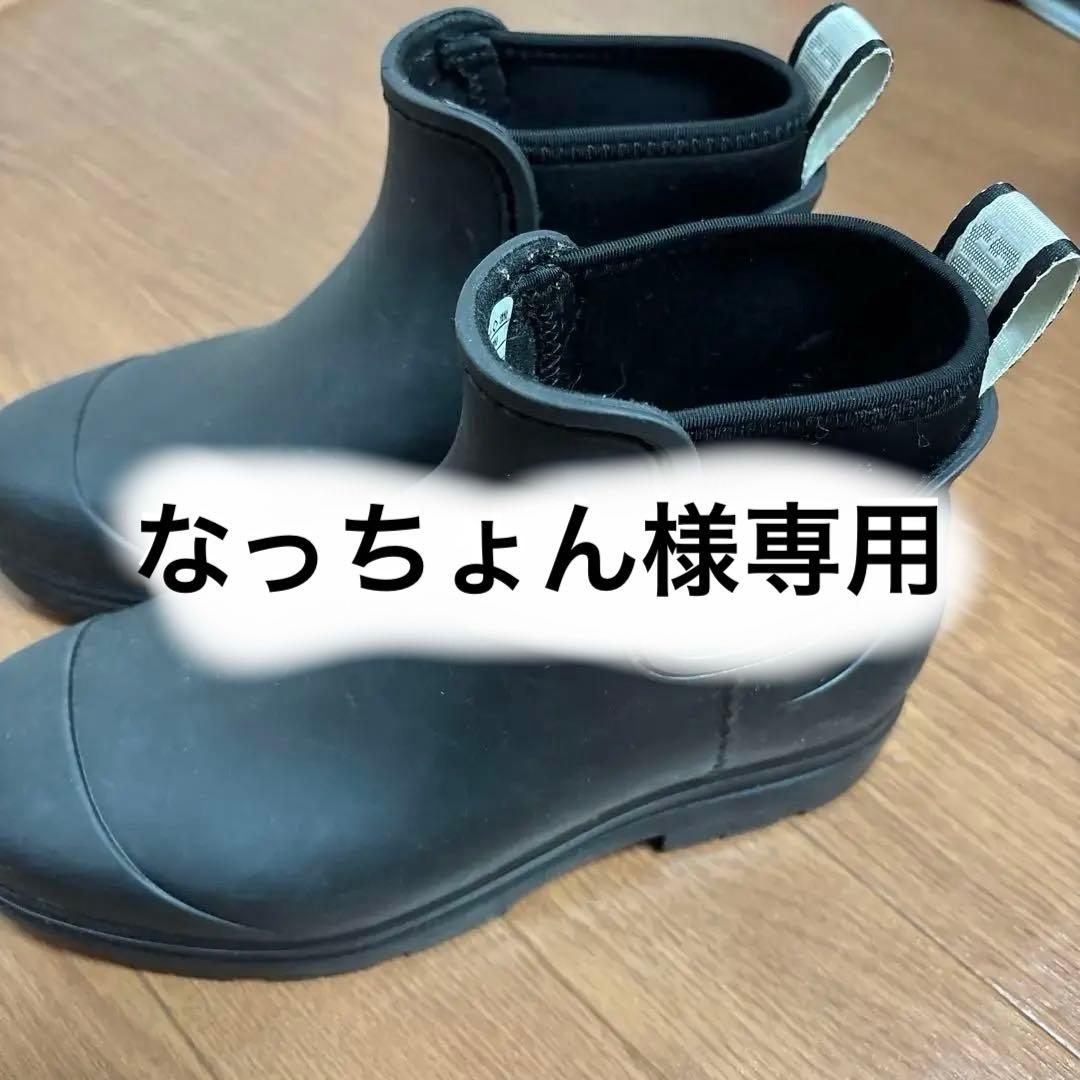 新品UGG ブラック ショートブーツ 雨天用　起毛取り外し可能！ インヒール UGG（アグ） レインブーツ ショート レディース おしゃれ ブランド