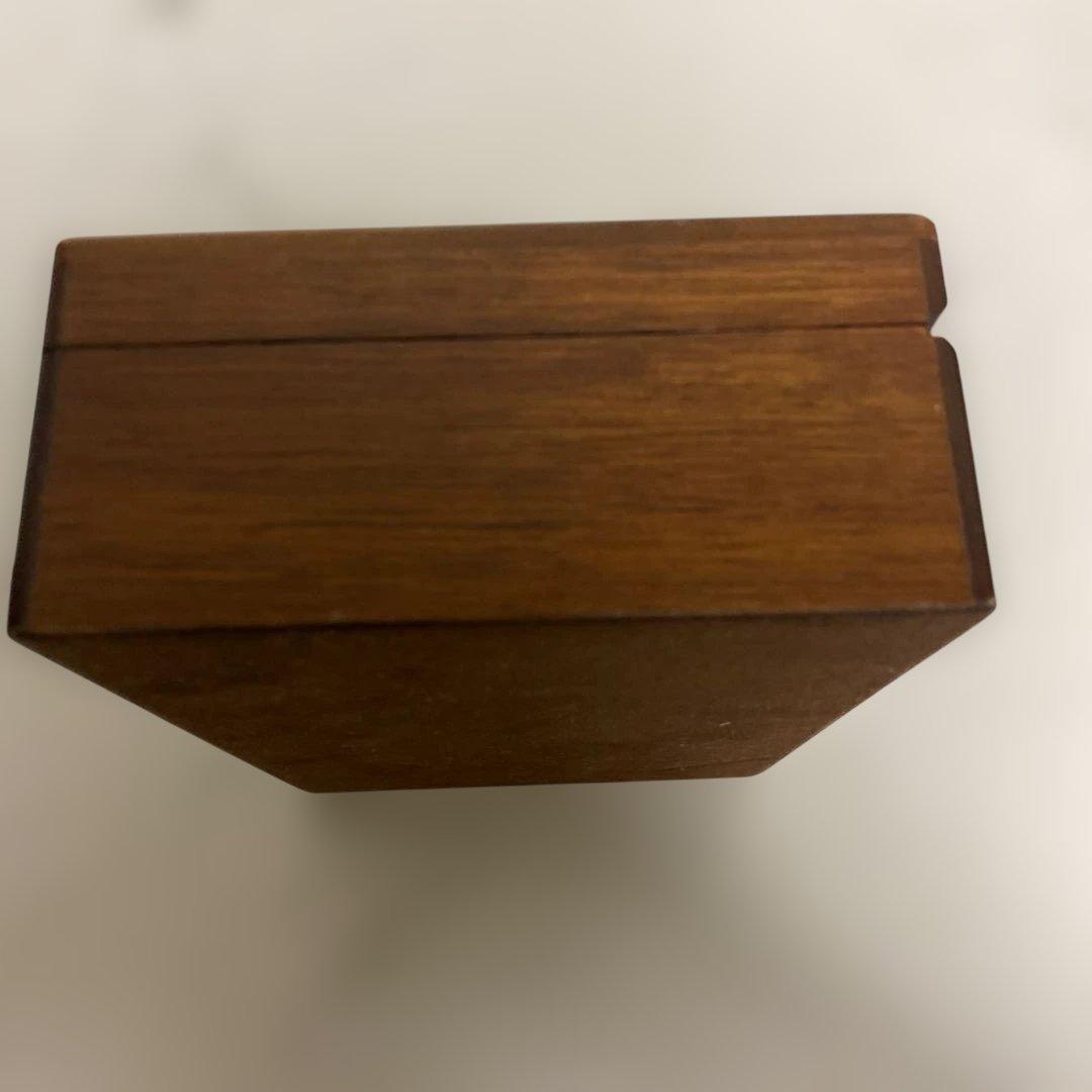 未使用 マリリンモンロー没後30年記念トランプ木製トランプケース 米国