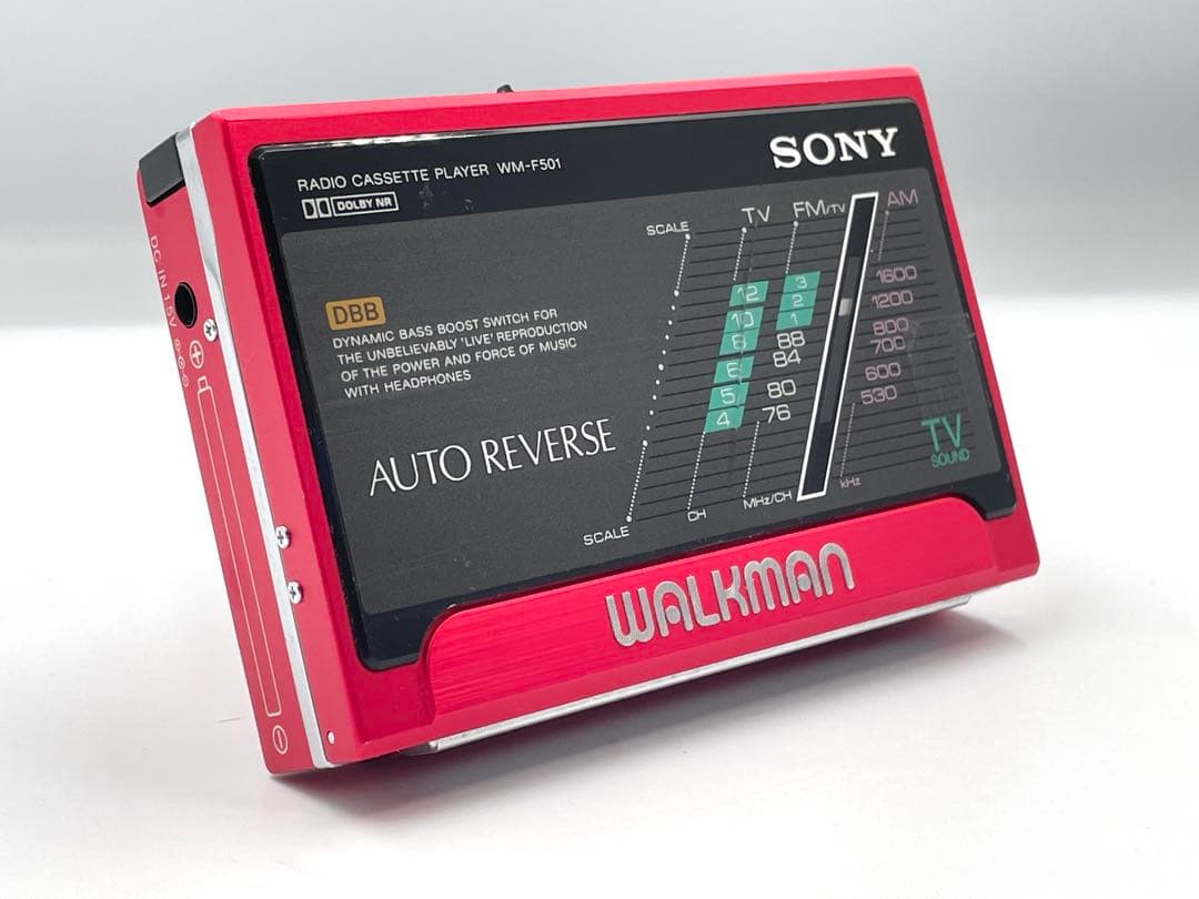 ジャンク SONY WM-F501 Walkman カセットレコーダー