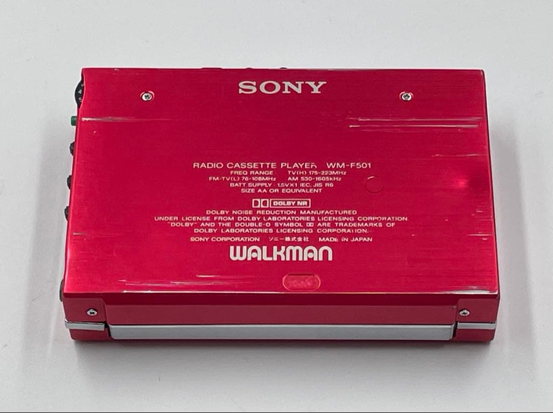 ジャンク SONY WM-F501 Walkman カセットレコーダー