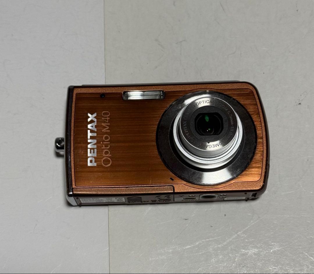 ペンタックス PENTAX オプティオ Optio M40 ブラウン - メルカリ