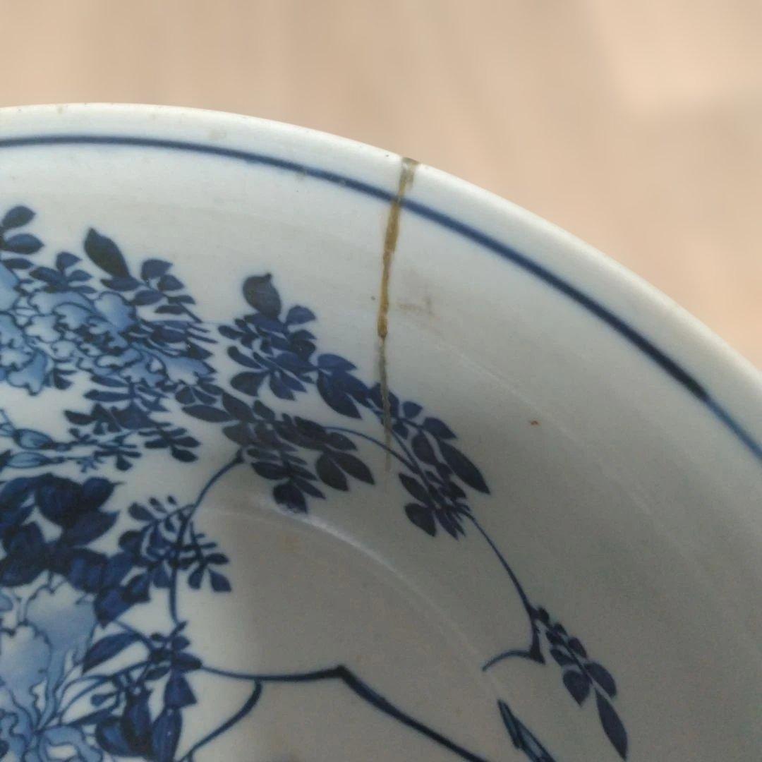 染付 呉須 盃洗 金魚鉢 牡丹 水仙 菊 梅 花の通販はau PAY マーケット