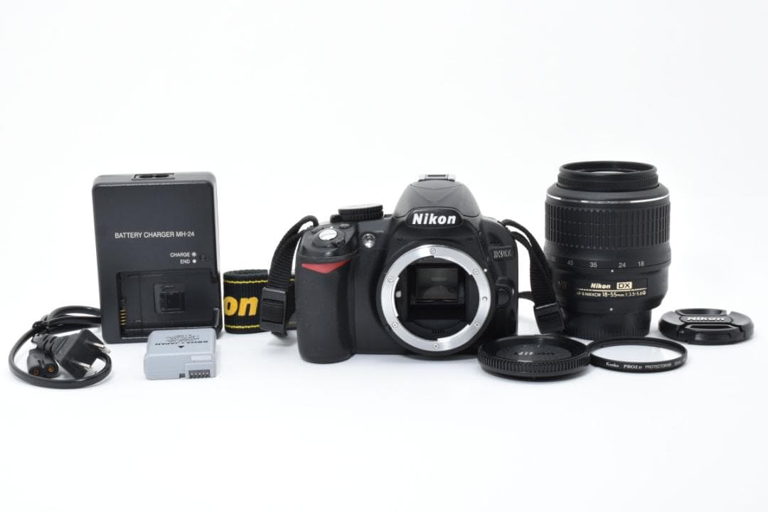 美品 NIKON D3100 18-55mm f3.5-5.6G VR M497 Amazon | Nikon D3100 14.2MP デジタル一眼レフカメラ 18-55mm f/3.5