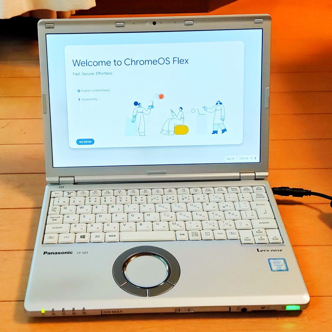 ノートパソコン パナソニック レッツノート CF-SZ5、ChromeBook版