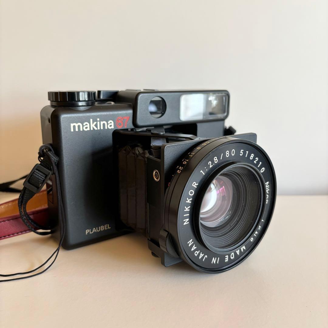 Plaubel makina67 マキナ67 付属品つき 露出計破損 プラウベル
