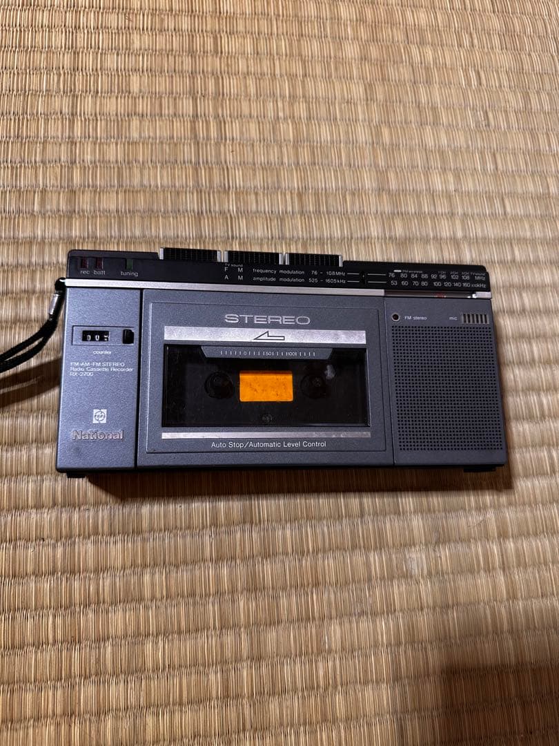 ナショナル RX-2700 ラジオカセットレコーダー ジャンク - メルカリ