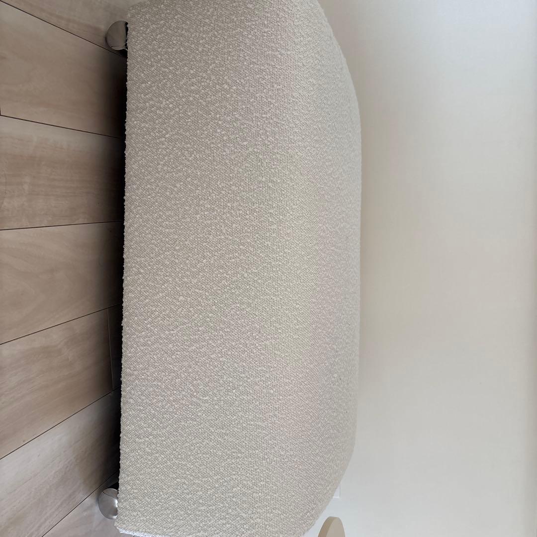 smoo moaninブークレ生地 オットマン - メルカリ