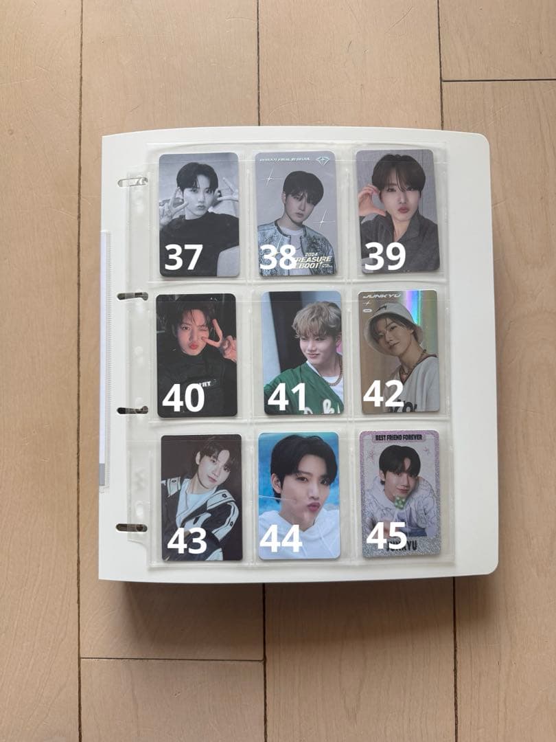 treasure ジュンギュ トレカ - メルカリ