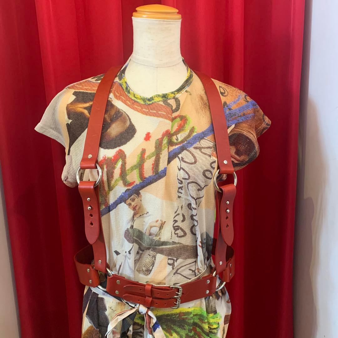 Vivienne Westwood ハーネスベルト レッド - メルカリ