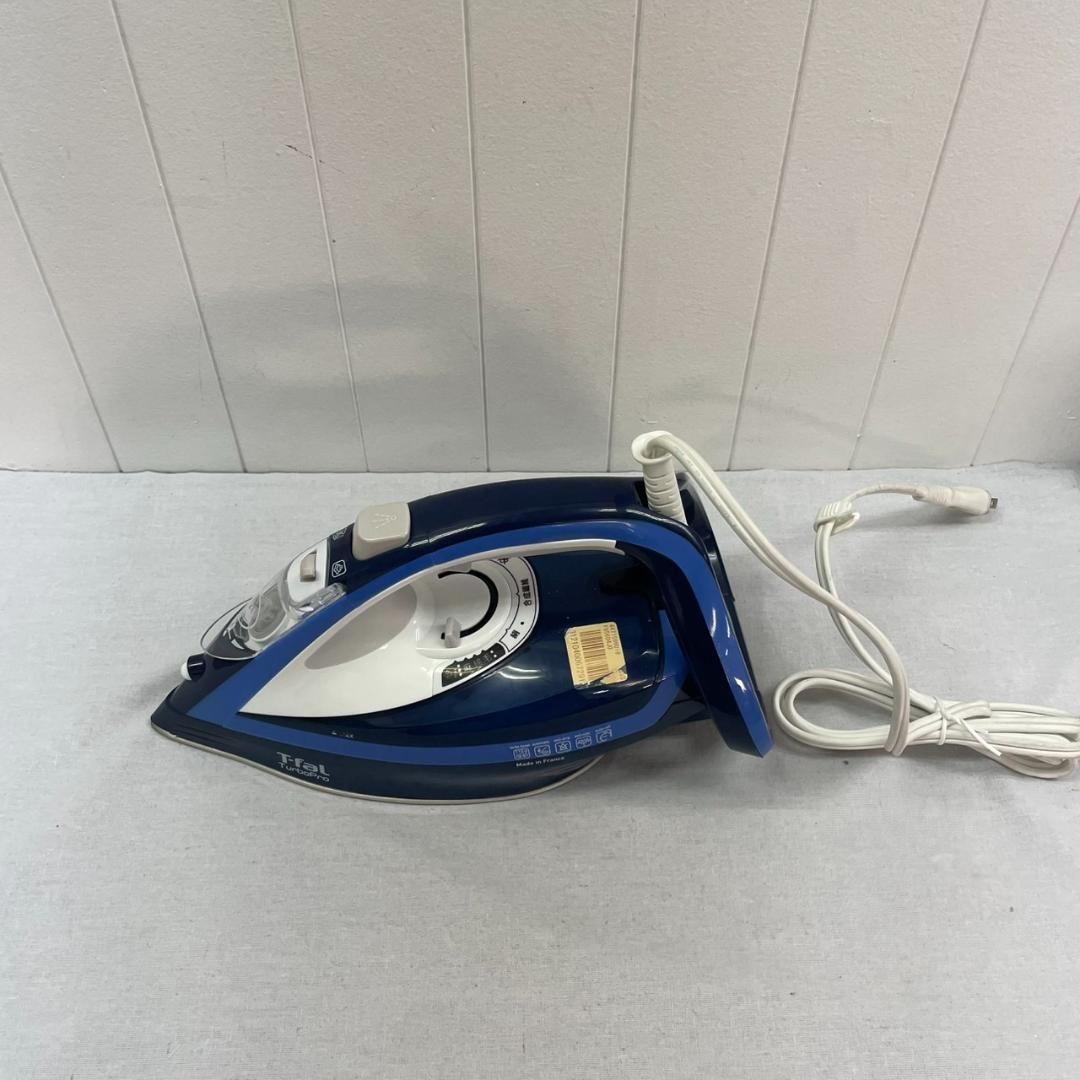 ティファール　スチームアイロン　青色　FV5604J0 スチームアイロン ターボプロ FV5604J0 [ハンガーショット機能付き] T