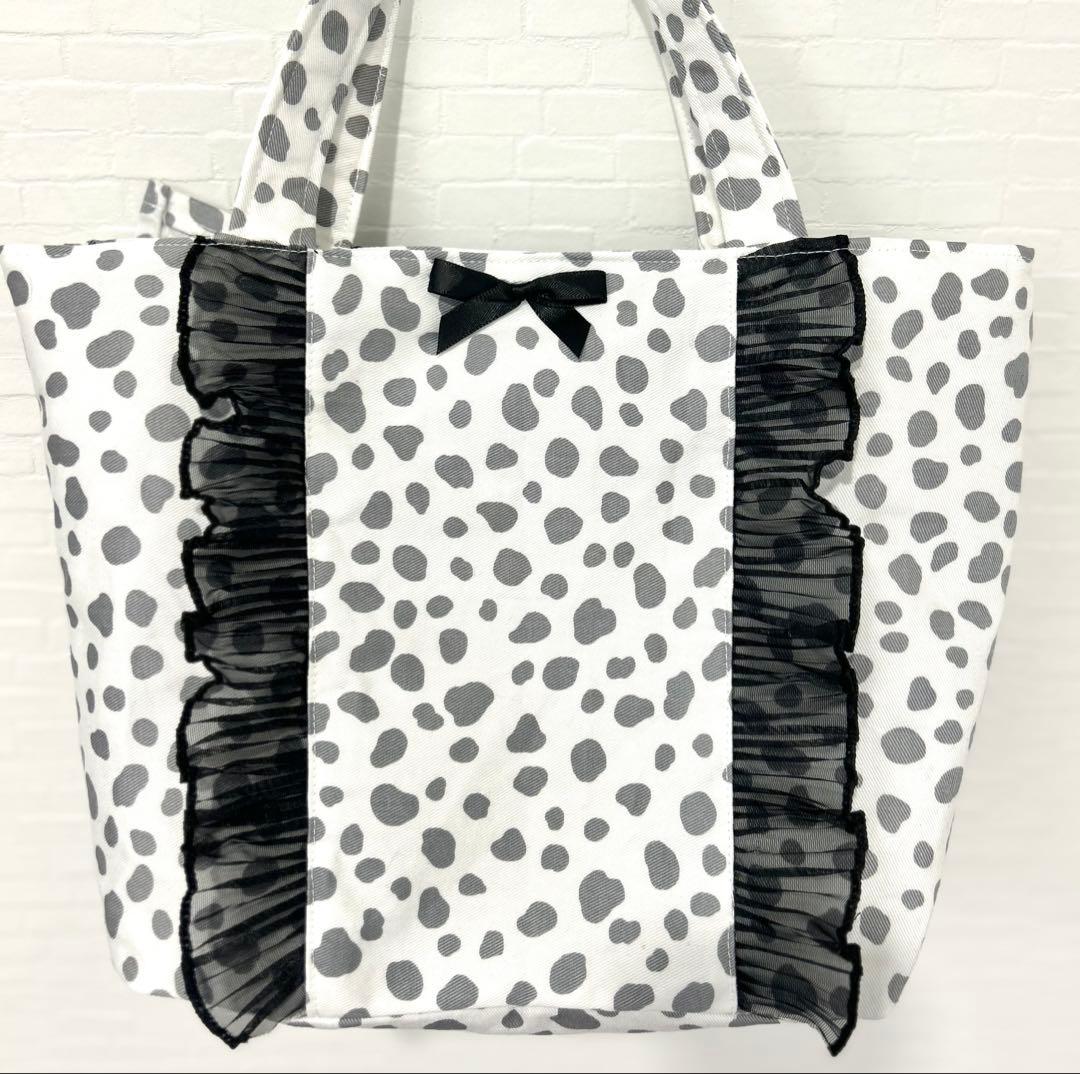 さ*ー様 コヤンイサムチョン デニム サンダーちゃん フリルトートバッグ ♡