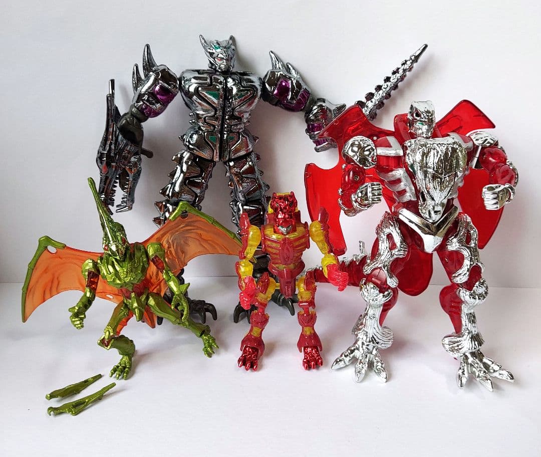 レトロ] ダイノゾーン 4体まとめ売り - メルカリ