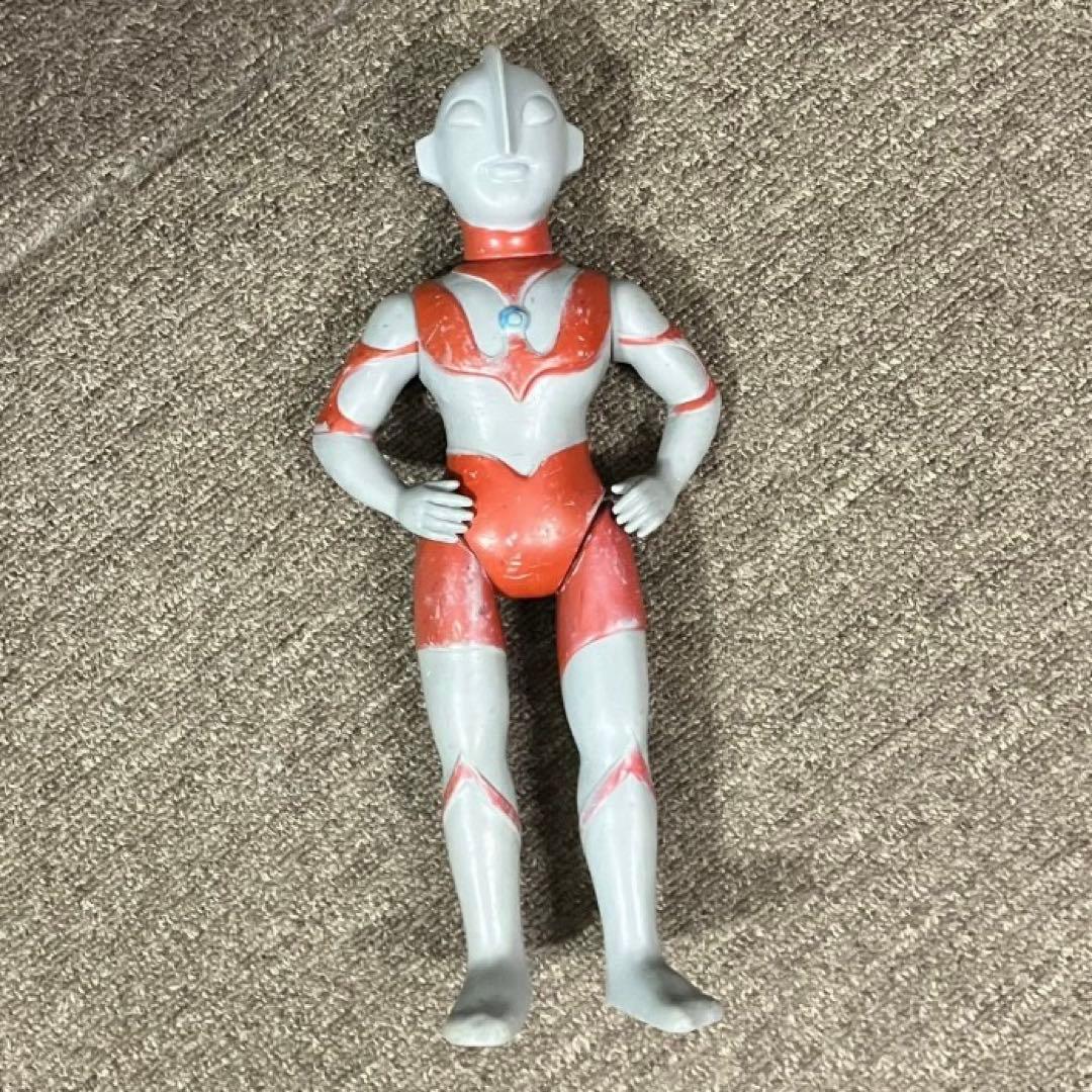 マルサン ウルトラマン 450 ソフビ 当時物 ブルマァク - メルカリ