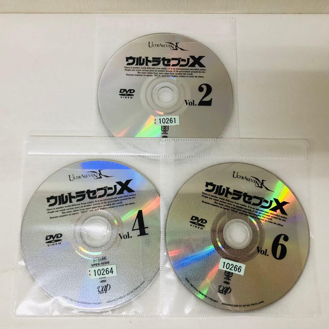 ウルトラセブンX DVD全巻セット 全6巻 - メルカリ