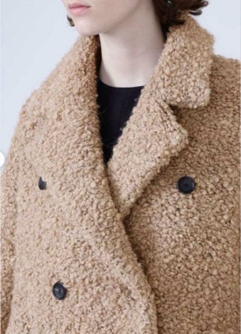 極美品】アドーア☆大人気ベアブークレジャケットコート - メルカリ