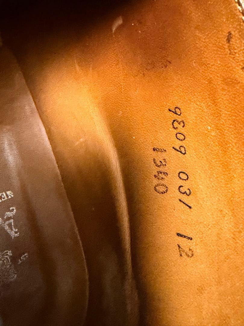 最終値下げ alden1340 極美正規品コードバン チャッカブーツ - メルカリ