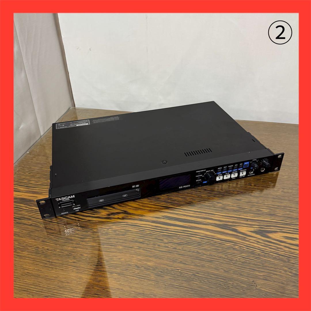 TASCAM ステレオオーディオレコーダー SS-R200 ② SS-R200 | Solid State Recorder | TASCAM - United States