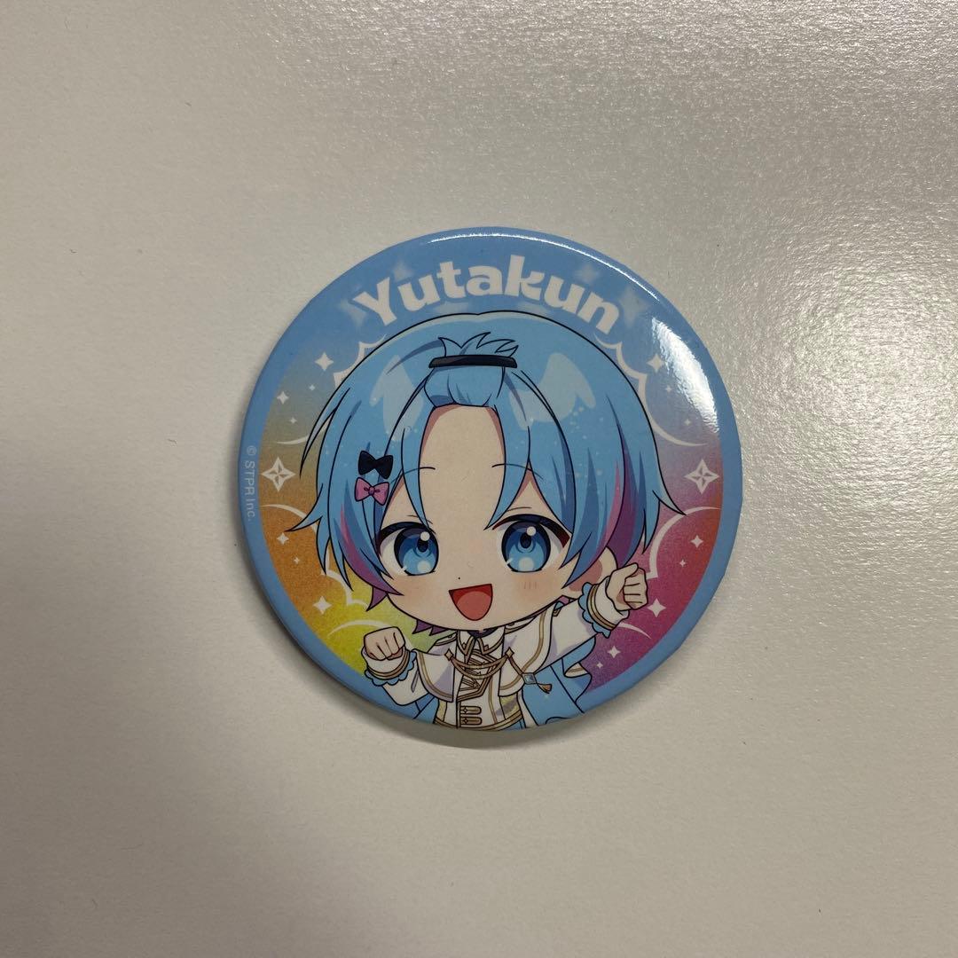 Sneaker Step すとふぇす2026 ゆたくん 缶バッジ デフォ - メルカリ