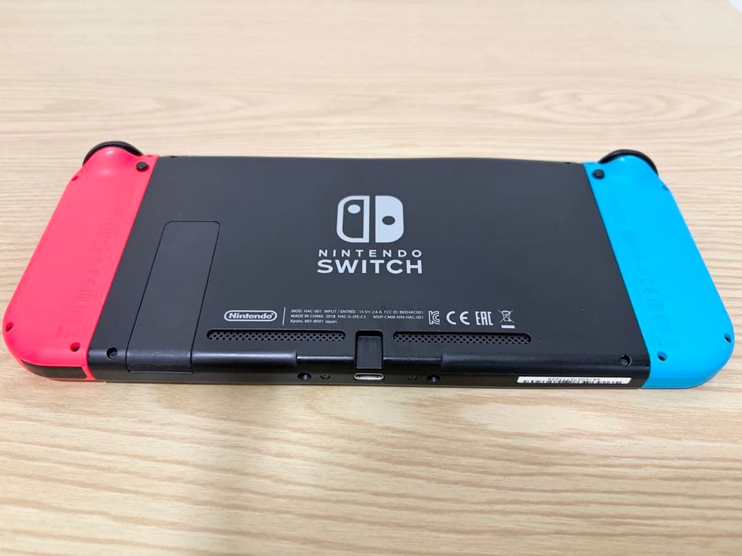 Nintendo Switch 本体 青/赤 Joy-Con 付属品付き