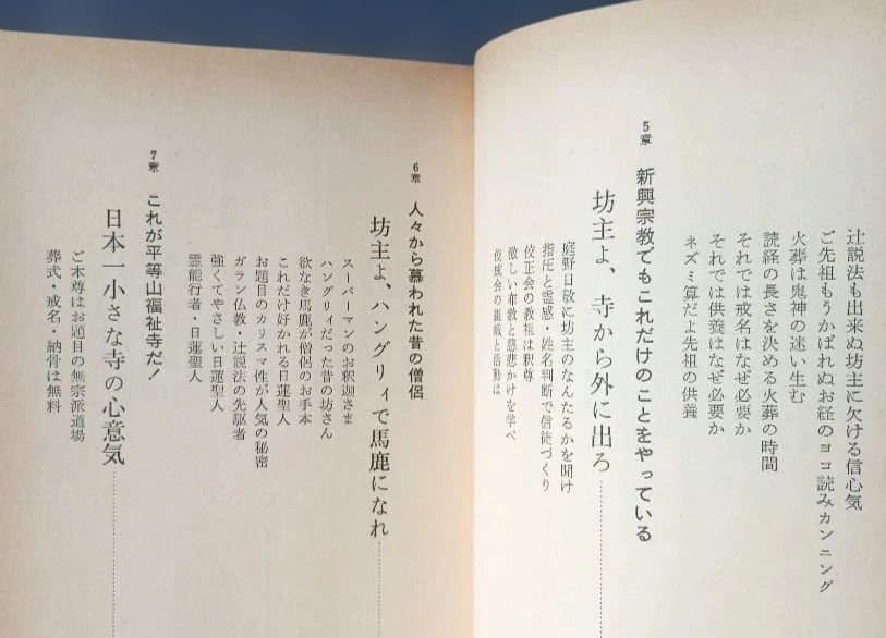 貴重】坊主を殺せ寺こわせ―人の心を救う事を忘れた現代僧侶への告発状