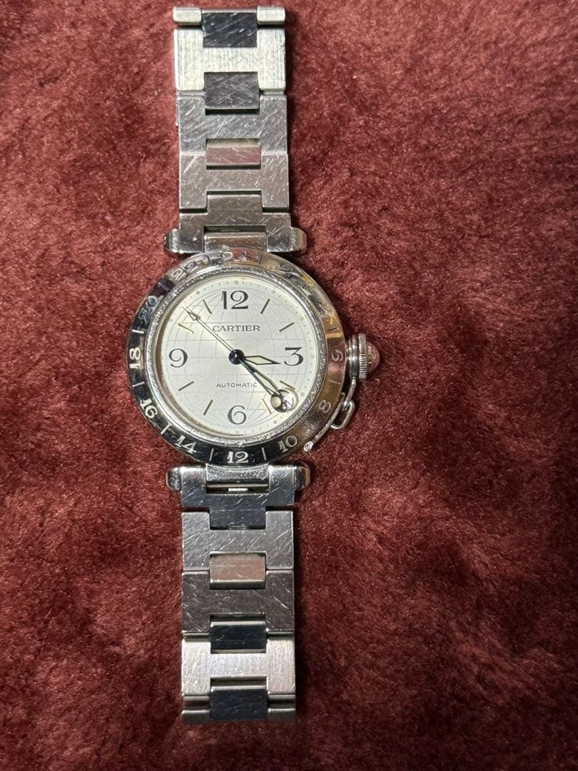 土日一万円値引き！ カルティエ Cartier パシャC シルバー - メルカリ