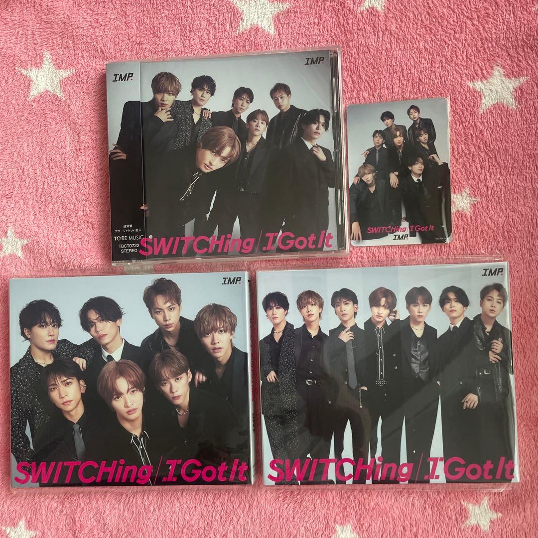 IMP. SWITCHing／I Got It. 3形態 新品未開封 3形態まとめ買い特典付》「SWITCHing／I Got It」初回生産限定盤A