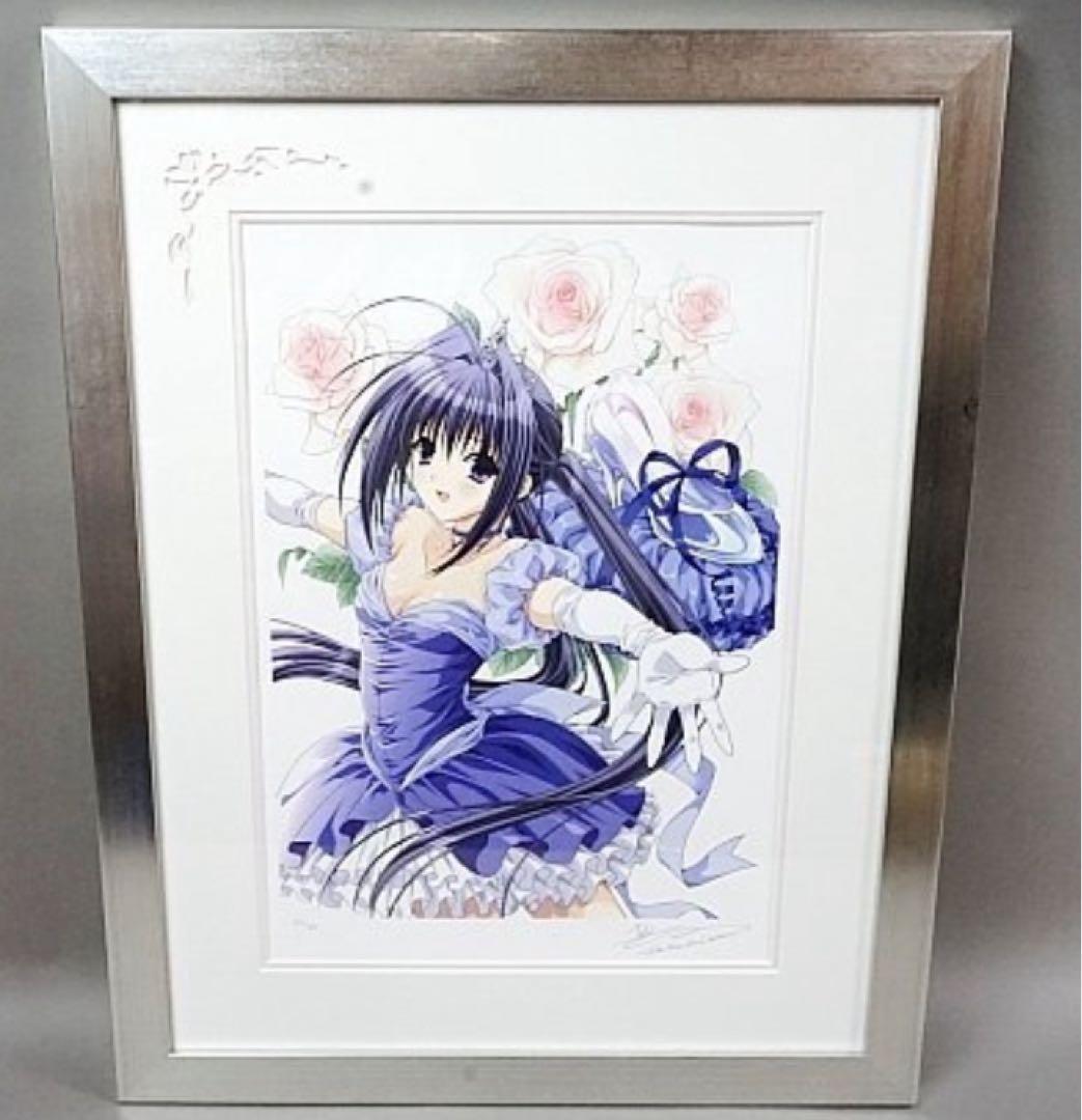 大型 アールビバン 鈴平ひろ ミクスドメディア 版画50枚限定 西又葵 鈴平