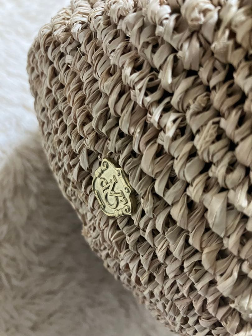 ヴィオラドーロ ラメテープハンドル 2way カゴバッグ - メルカリ