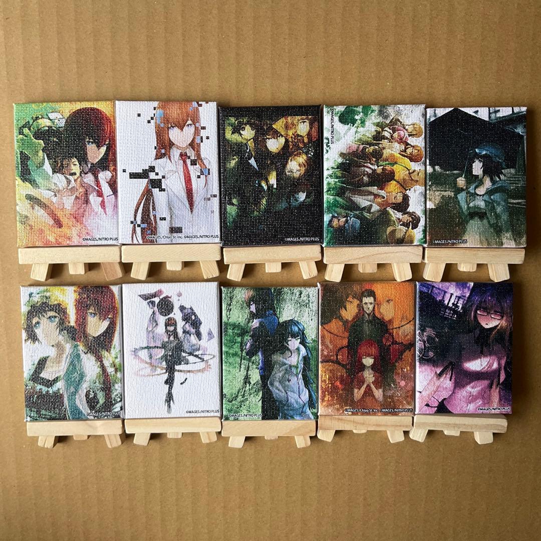 シュタインズ・ゲート　ミニキャンバス　牧瀬紅莉栖　POP UP 10種セット シュタインズ・ゲート ミニキャンバス 牧瀬紅莉栖 POP UP 10種セット