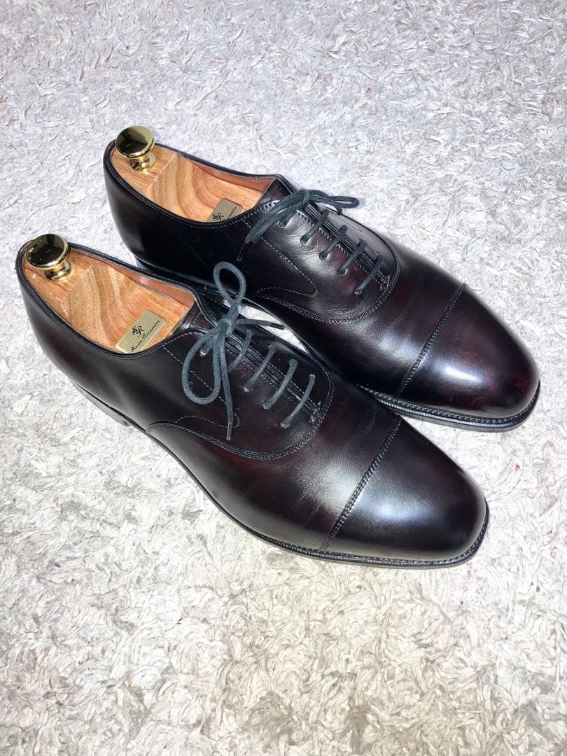 エドワードグリーン　チェルシー　6.5E バーガンディ