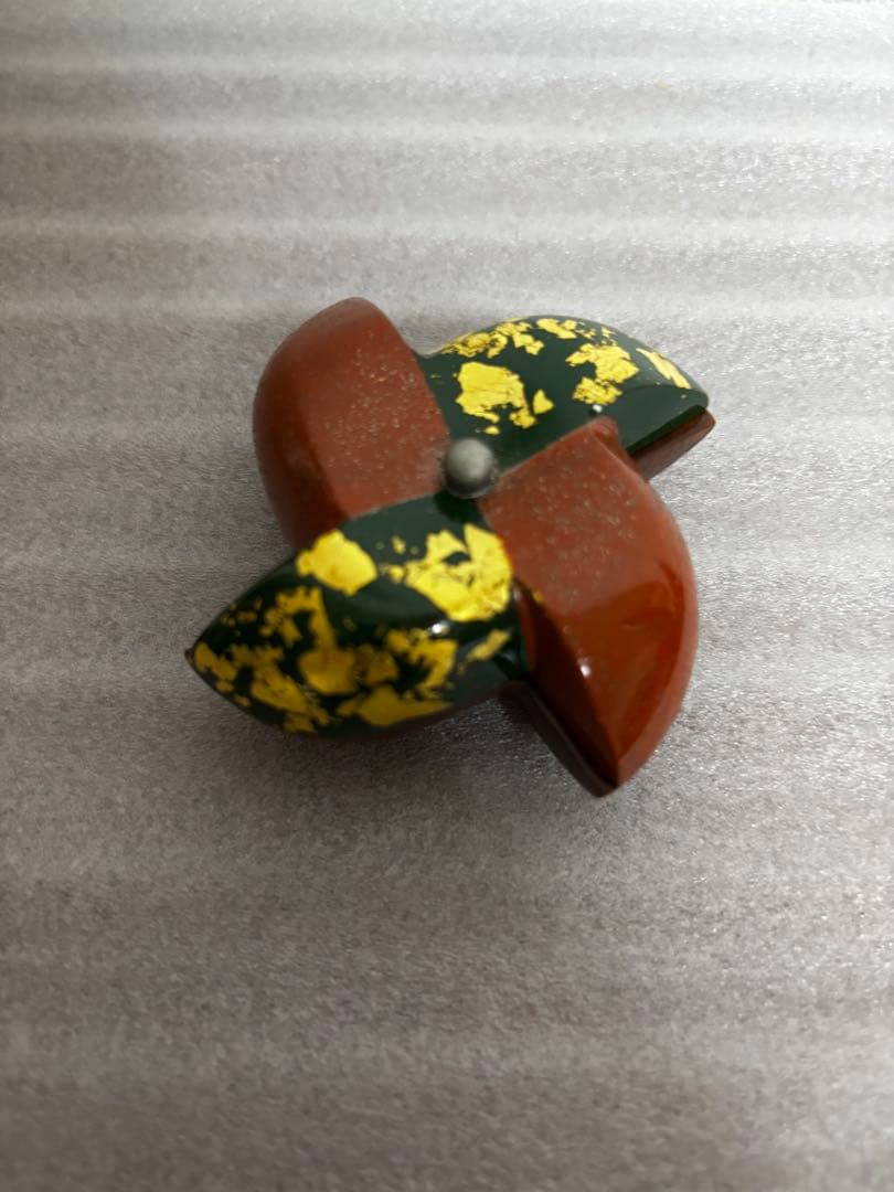 茶道具　風車香合 茶道具 香合 香合 豆男 高野昭阿弥 木箱 : 新古茶道具 さかい ヤフー店