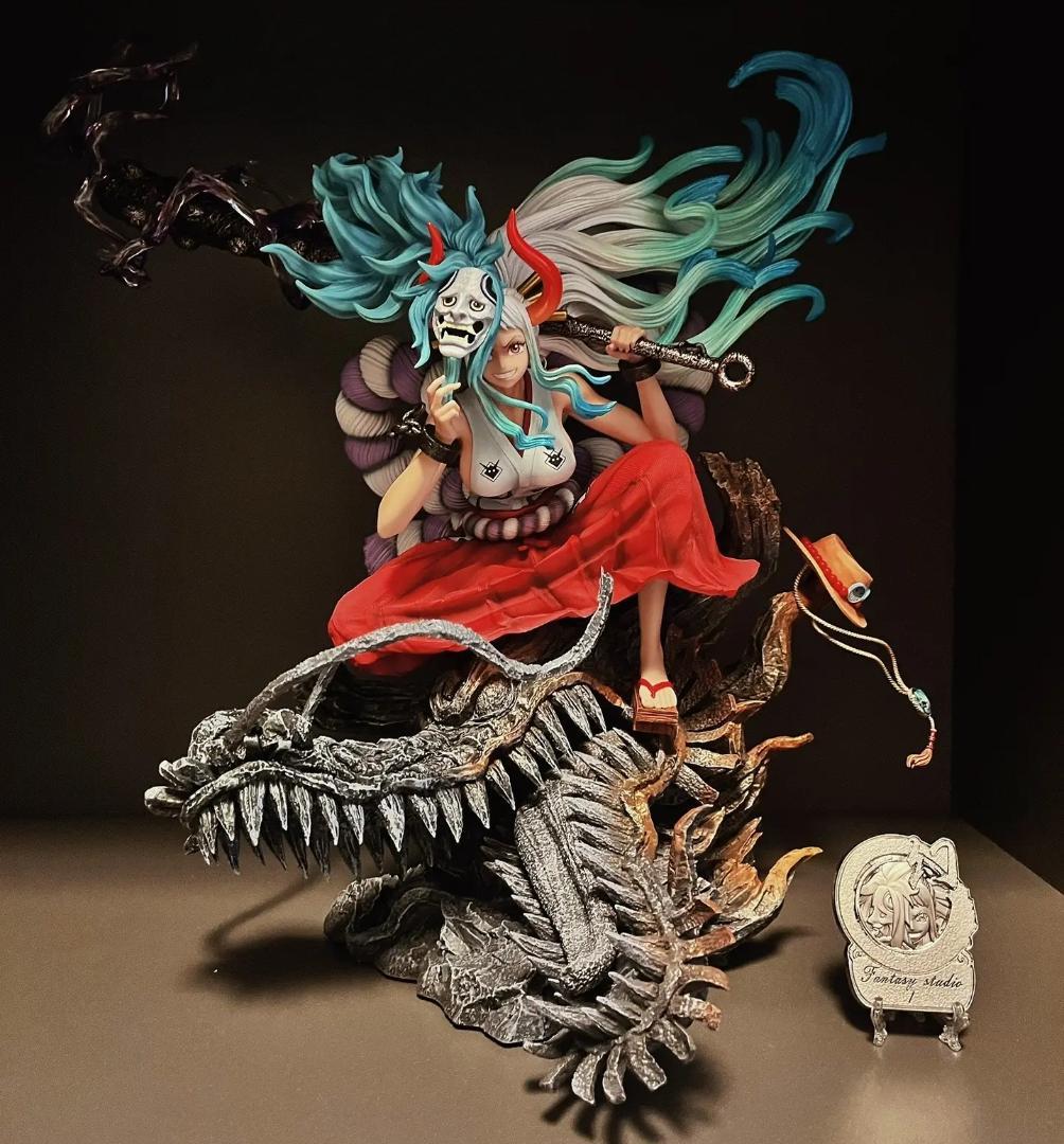 ワンピース ヤマト フィギュア ガレージキット 塗装済み完成品 pop