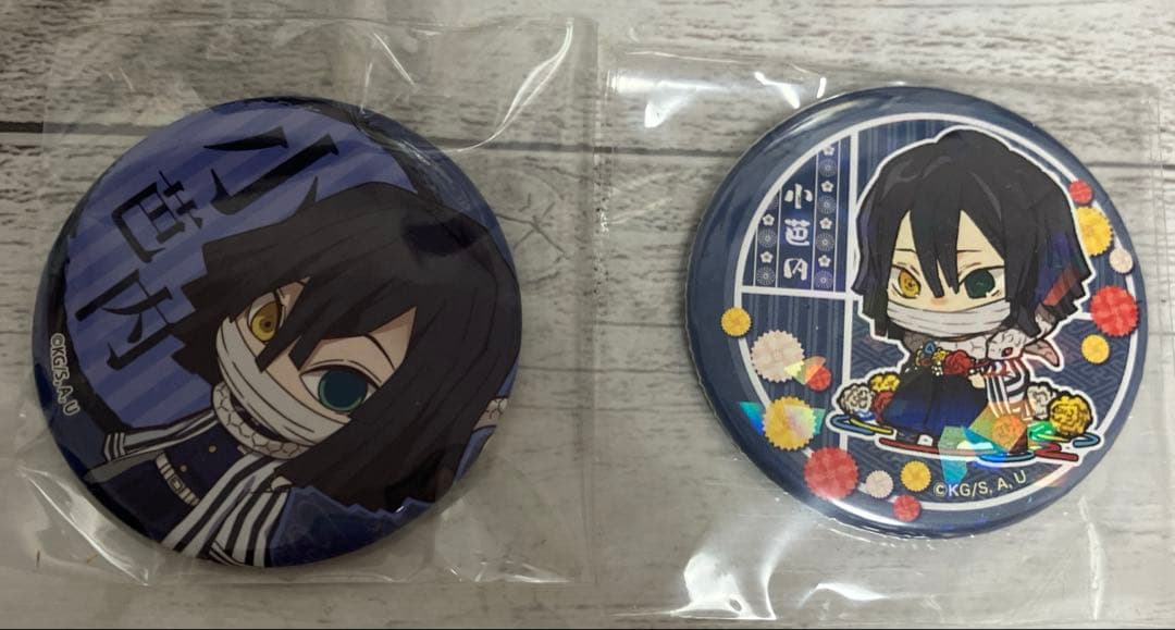 鬼滅の刃 伊黒小芭内 缶バッジ2個セット - メルカリ