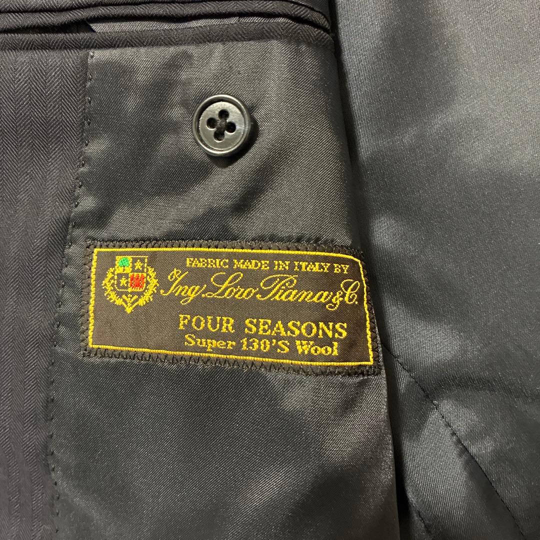 ✨ 美品 MITSUMINE ミツミネ ロロピアーナ スーツ シャドーストライプ