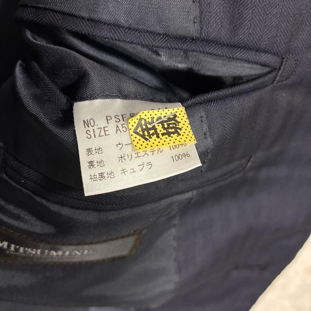 ✨ 美品 MITSUMINE ミツミネ ロロピアーナ スーツ シャドーストライプ