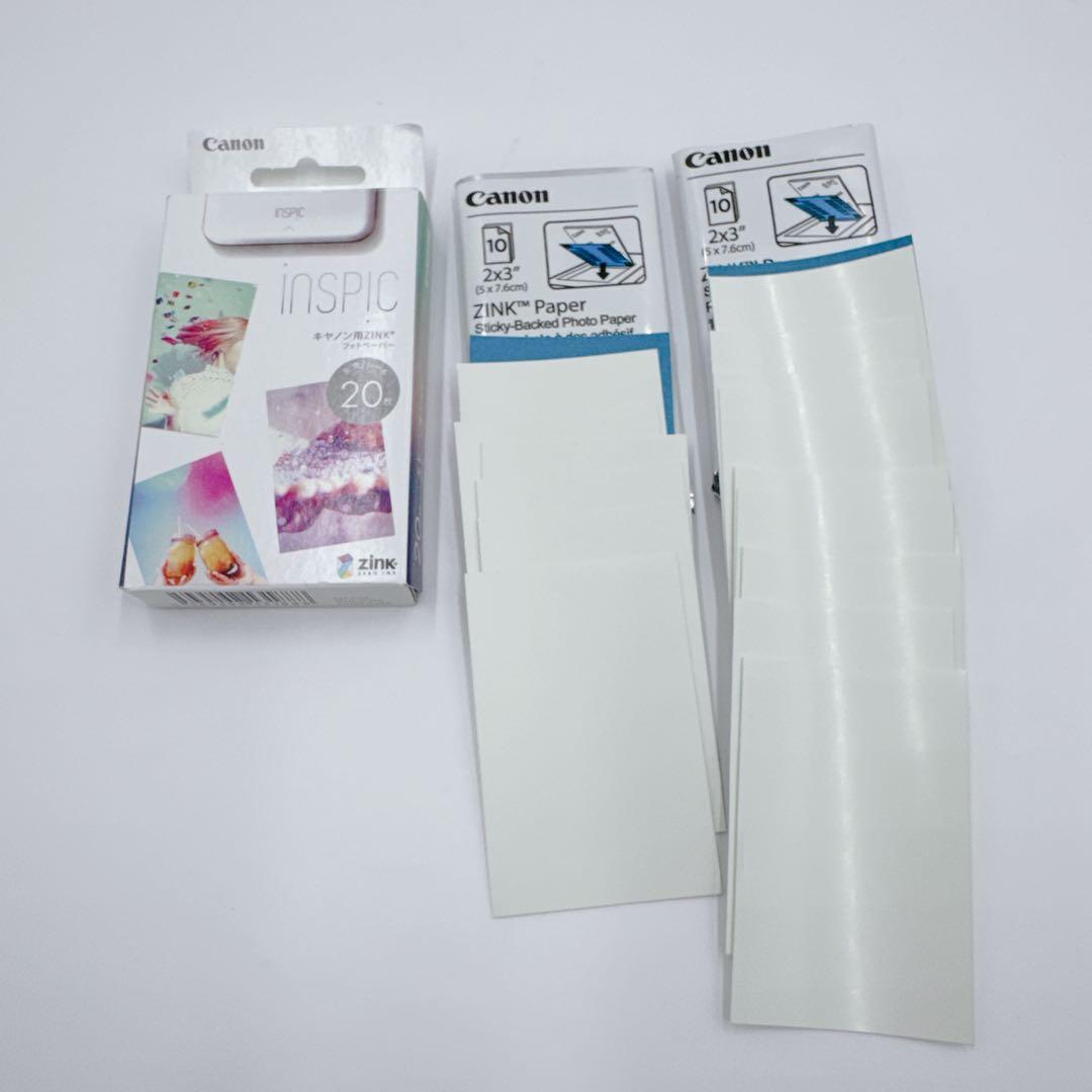 Canon キャノン inSPiC インスピック ZINKフォトペーパー 15枚 - メルカリ