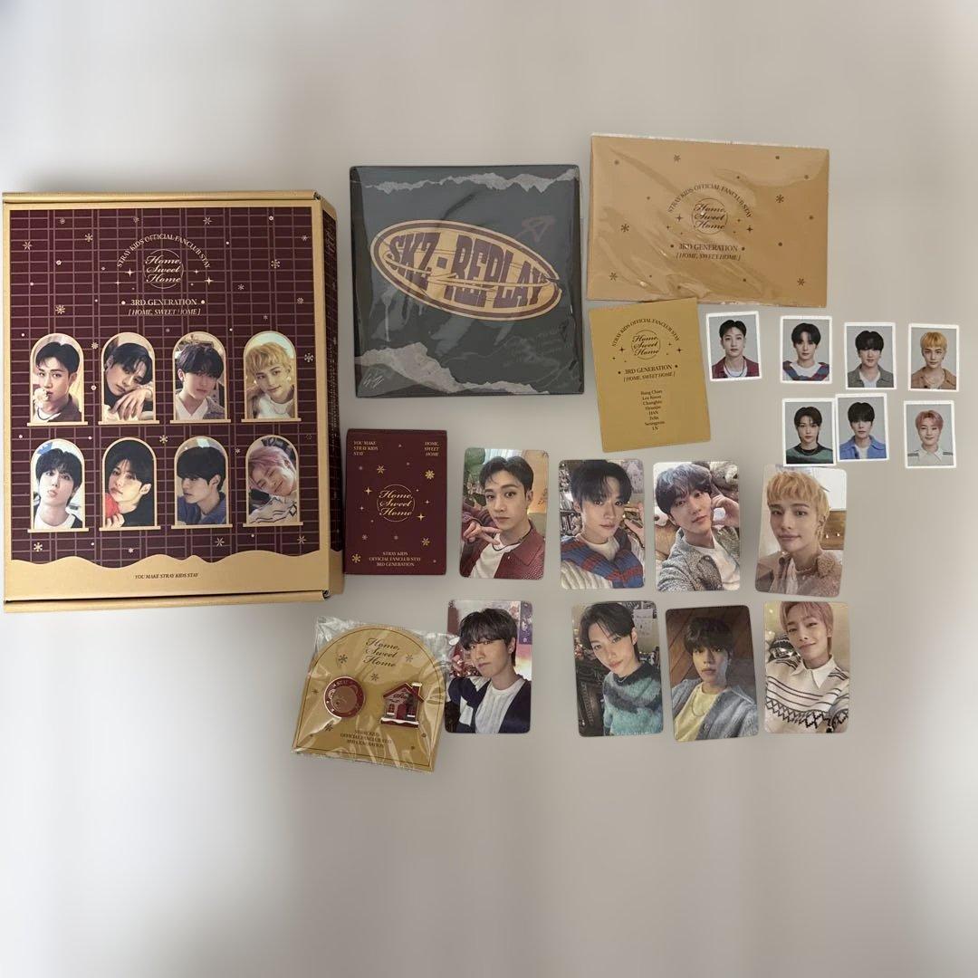 StrayKids スキズ FC 3期 抜けあり ウェルカムギフト キット - メルカリ