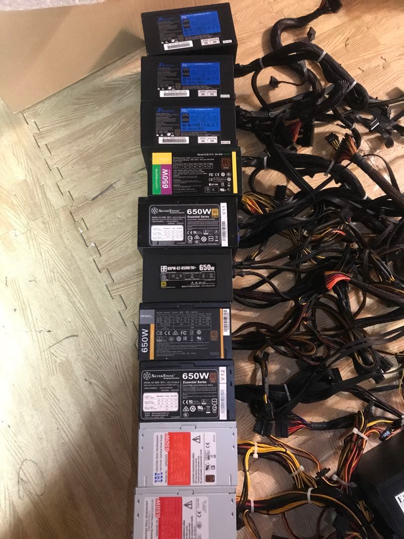 24/12-7 電源ユニット10個セット Amazon.co.jp: Xiatiaosann 24ピンから10ピンATX PSU電源ケーブル、24