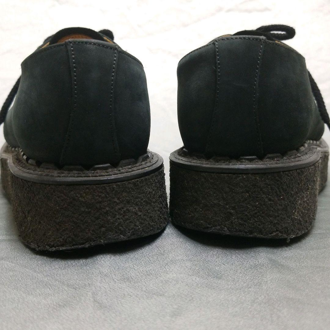 ジョージコックス ギブソン ラバーソール RNA別注 黒 白 レオパード 23