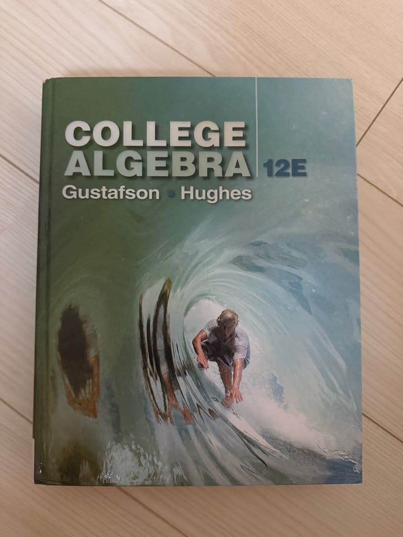 洋書 COLLEGE ALGEBRA 12E size-W370-A1030-00-35-42-