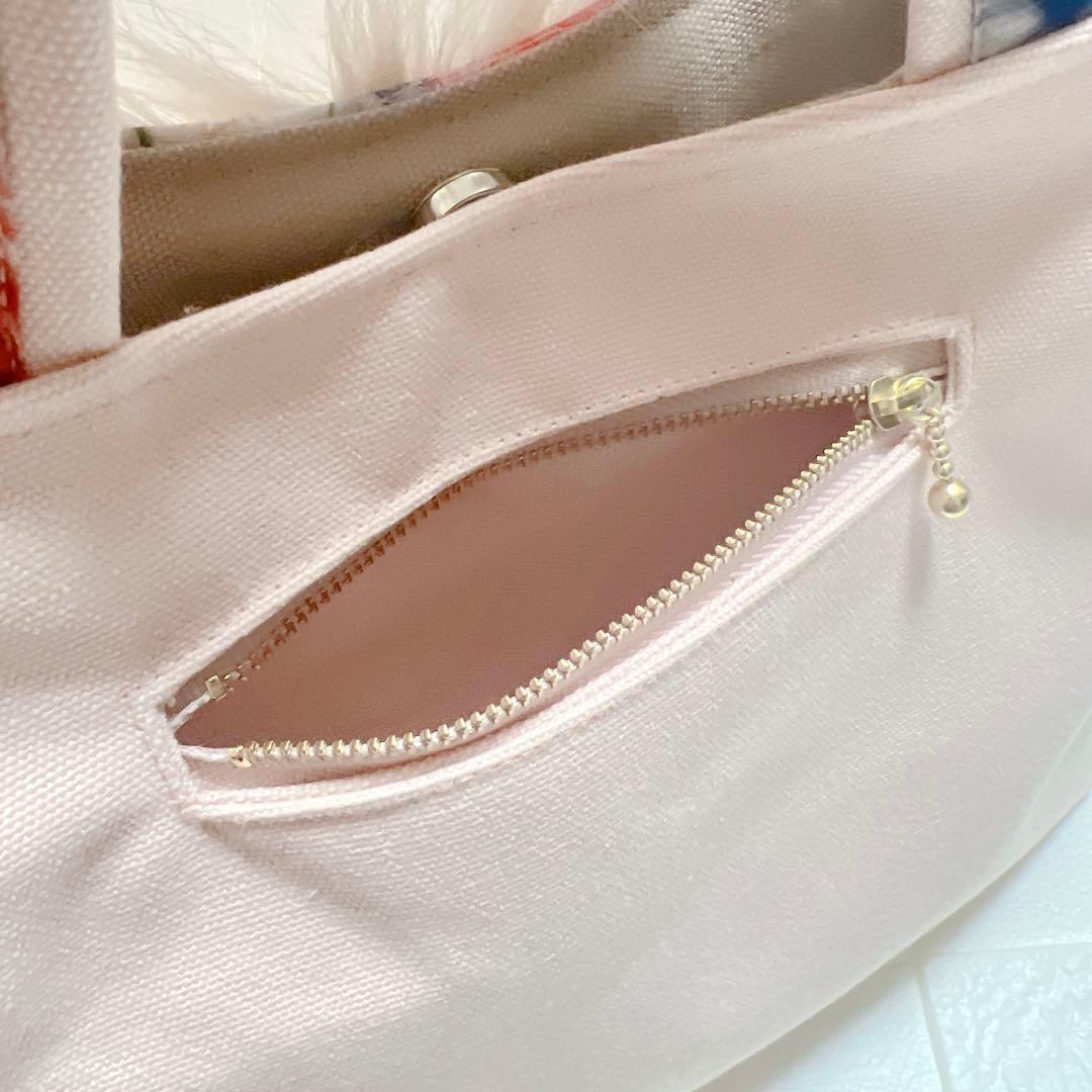 コヤンイサムチョン モフモフサンダーちゃん フリルトートバッグ