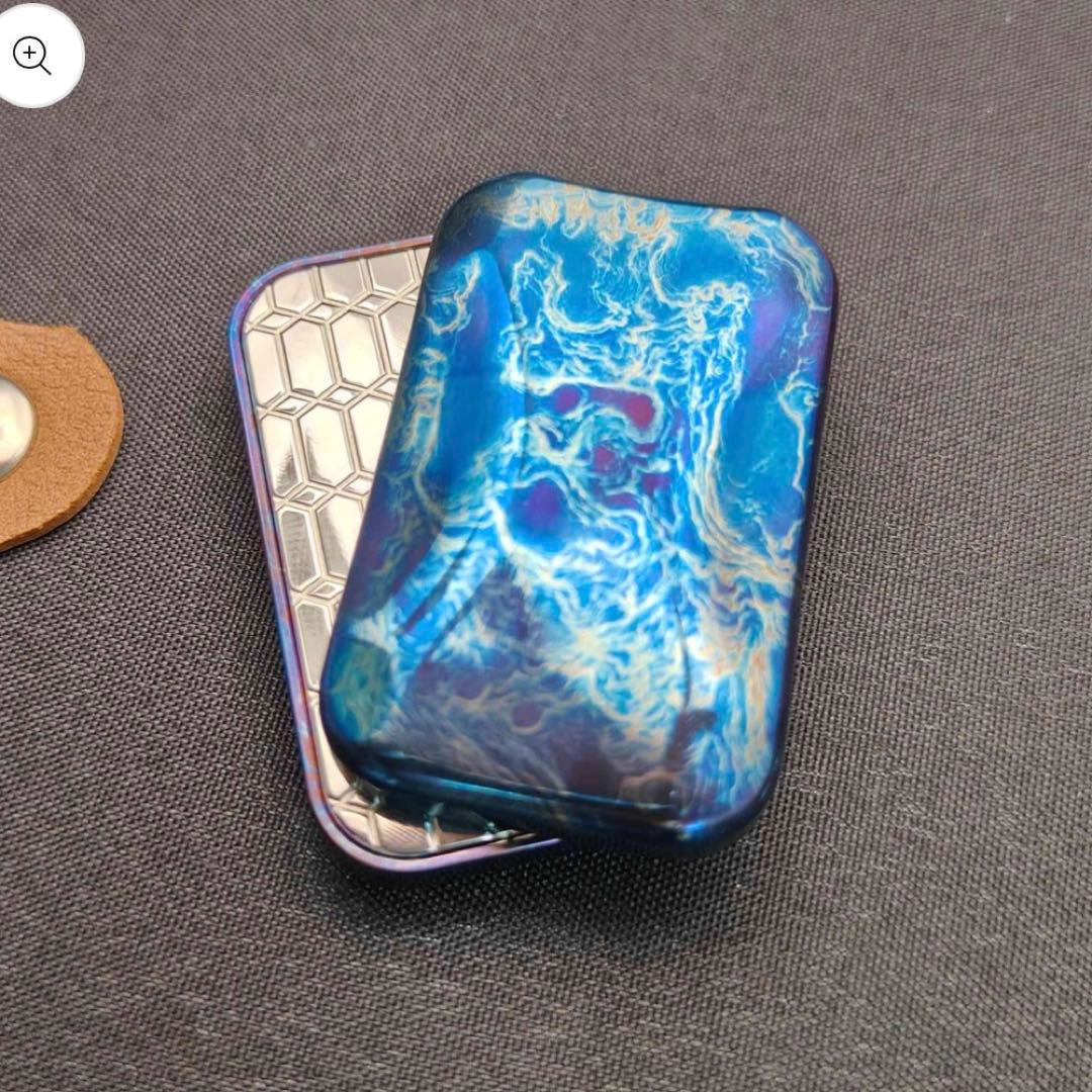 ZD EDC フィジェットトイ 無限位 音叉内蔵 fidget toys Ti製の通販