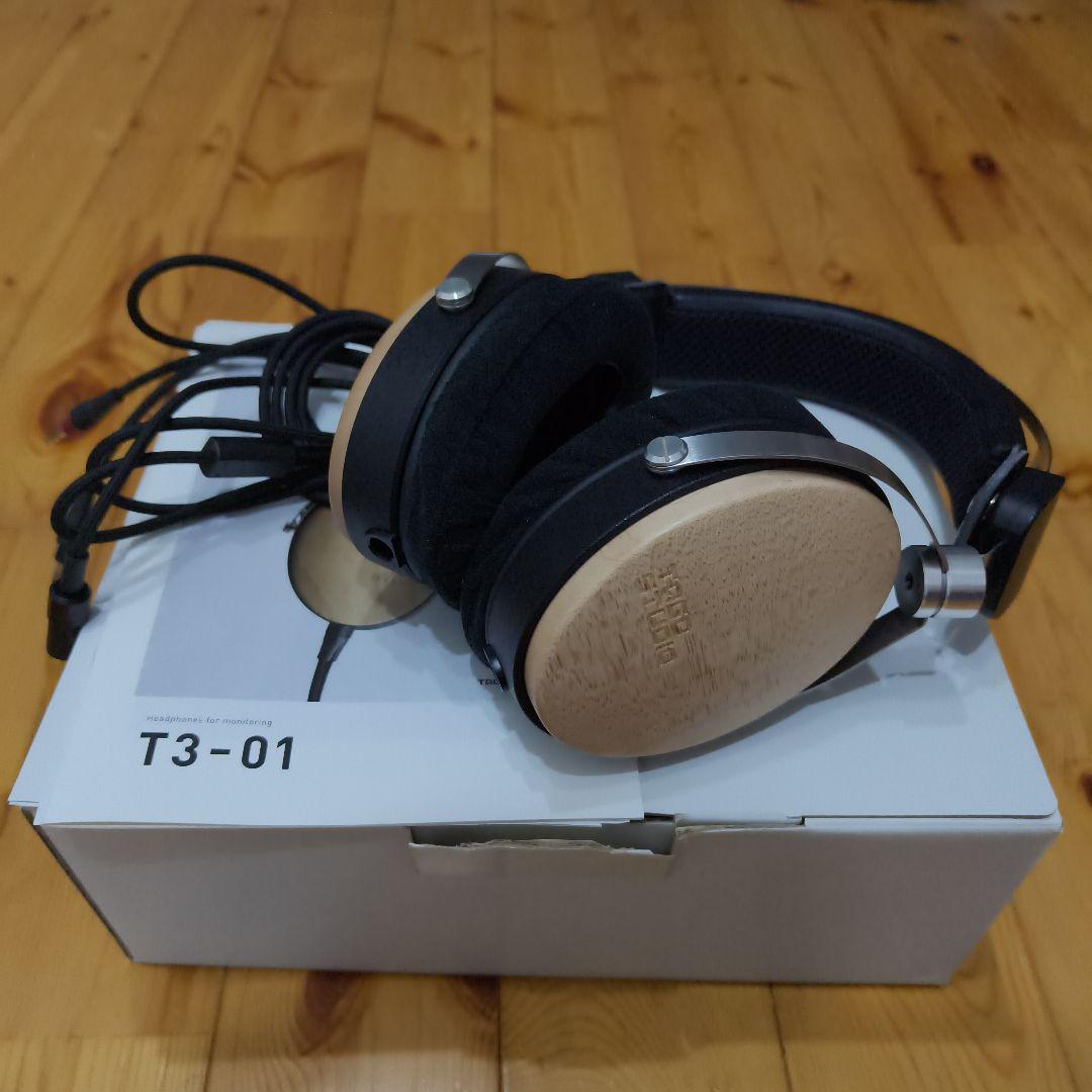 TAGO STUDIO T3-01 モニターヘッドホン スタジオモニターヘッドホン T3-01 [オーバーヘッド型 /φ3.5mm ミニ