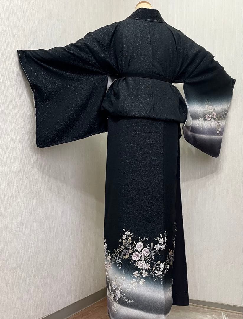 未使用 極上金彩友禅 《和田光正》監修 京金彩 白光 銀通し 袷 訪問着