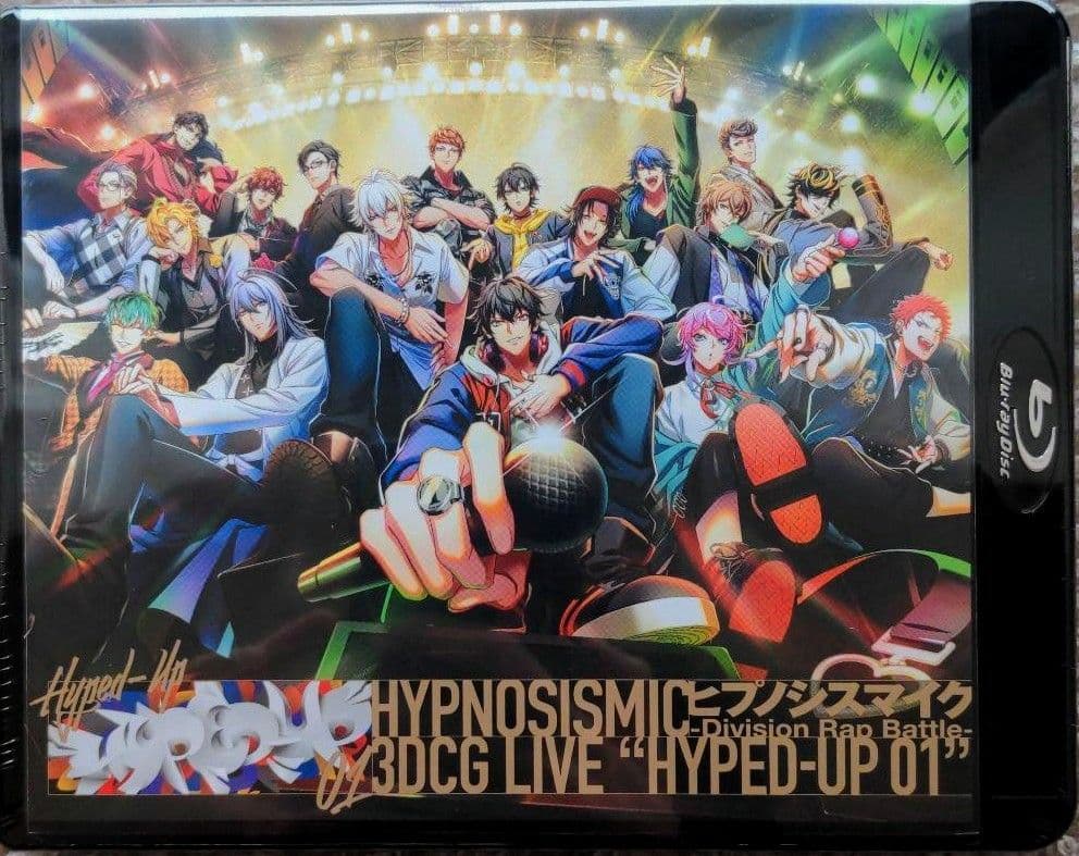 ヒプノシスマイク　HYPED-UP 01　3DCG LIVE　Blu-ray① HYPED-UP 01”映像商品】ジャケット写真公開！｜HYPSTER｜HYPNOSISMIC