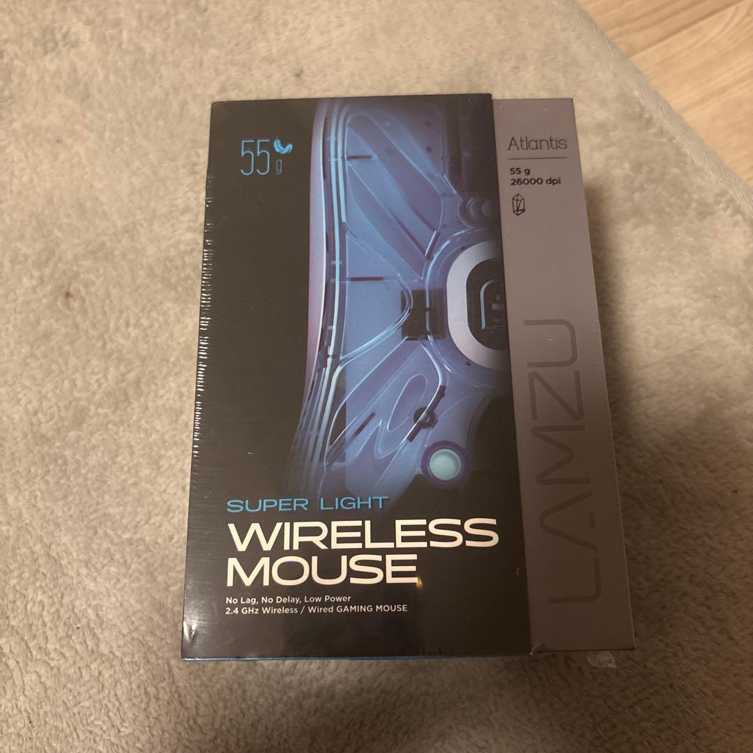 LAMZU Atlantis Wireless Mouse ゲーミングマウス Amazon.co.jp: Lamzu Atlantis Mini 4K ゲーミングマウス Charcoal
