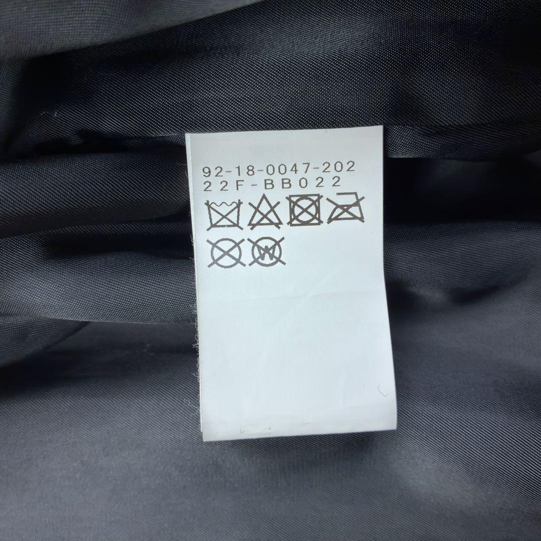 美品 スクーカム ビームス別注 袖レザー ウールメルトン スタジャン L