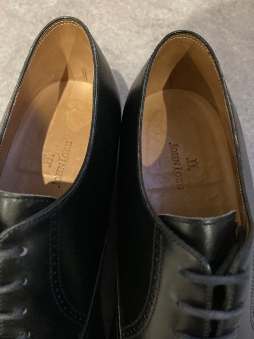 未使用 希少 john lobb ボノーラ製 philip 8.5E