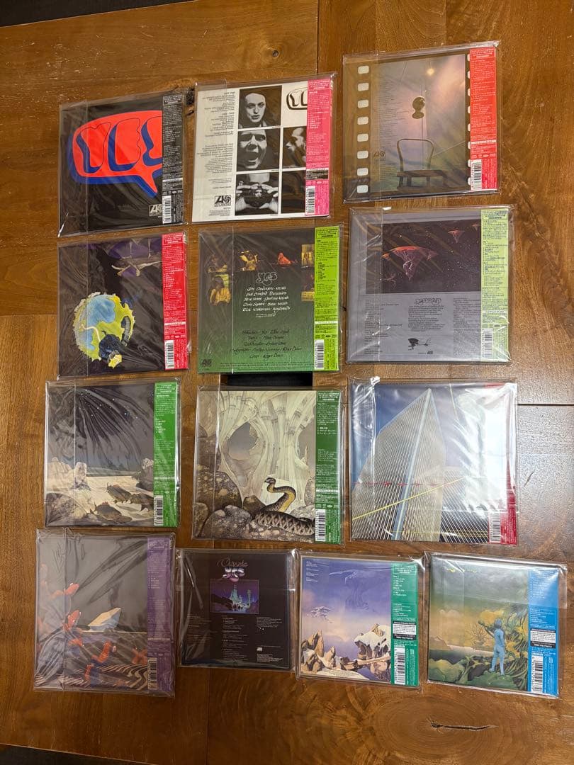 Yes（イエス）のアトランティック70周年記念紙ジャケットCDの13作品