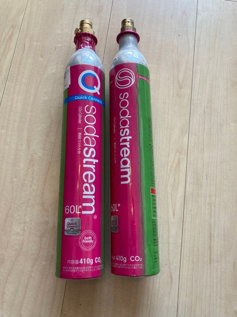 満タン2本】ソーダストリームガスシリンダー クイックコネクト - メルカリ